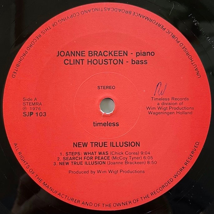 JOANNE BRACKEEN - CLINT HOUSTON / NEW TRUE ILLUSION - Dutch Timeless