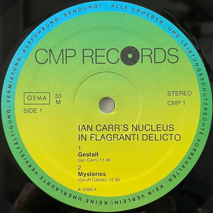 IAN CARR'S NUCLEUS / IN FLAGRANTI DELICTO - German CMP