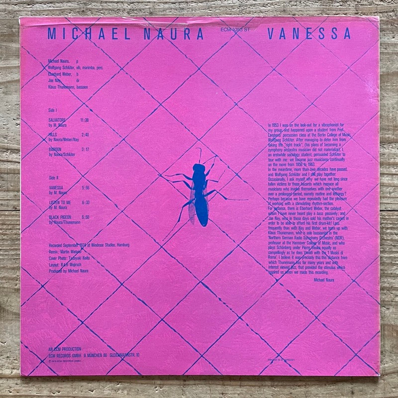 MICHAEL NAURA / VANESSA - German ECM original