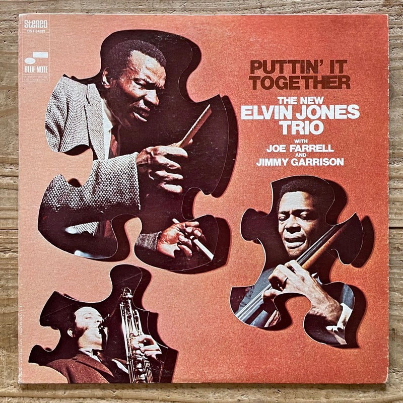 ELVIN JONES TRIO / PUTTIN' IT TOGETHER - German Blue Note VAN GELDER