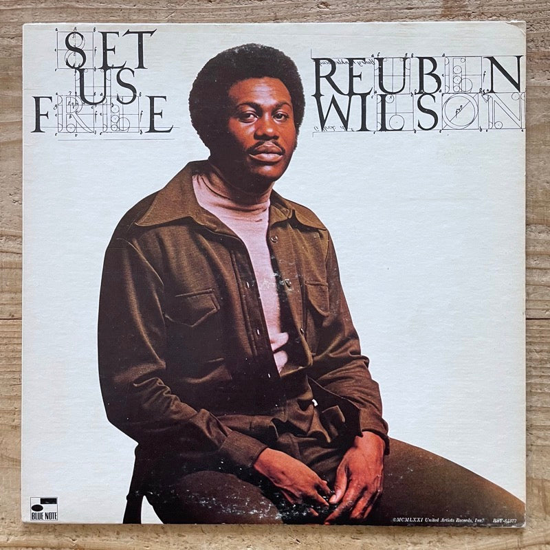 REUBEN WILSON / SET US FREE - German Blue Note VAN GELDER