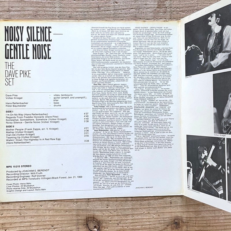 DAVE PIKE SET / NOISY SILENCE - GENTLE NOISE