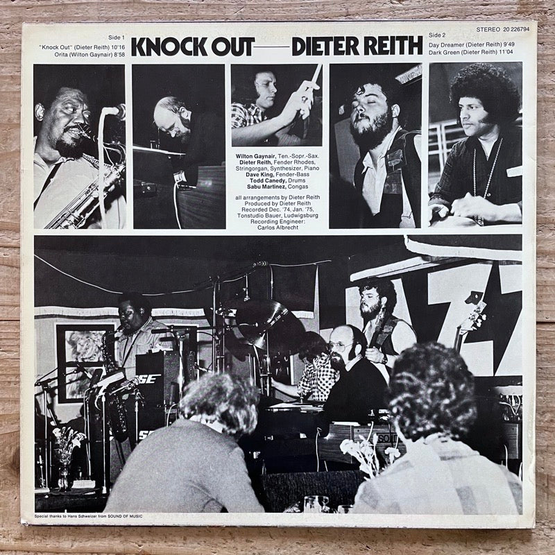 DIETER REITH / KNOCK OUT - German MPS/BASF original