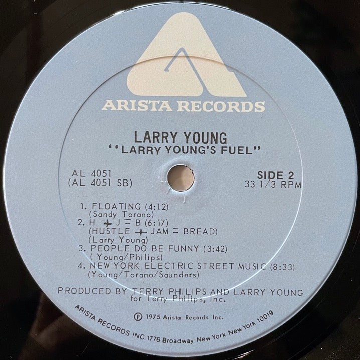 LARRY YOUNG / LARRY YOUNG'S FUEL - US Arista original