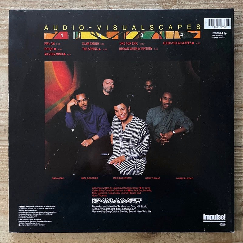 JACK DeJOHNETTE'S SPECIAL EDITION / AUDIO-VISUALSCAPES (2LP) - US Impulse original