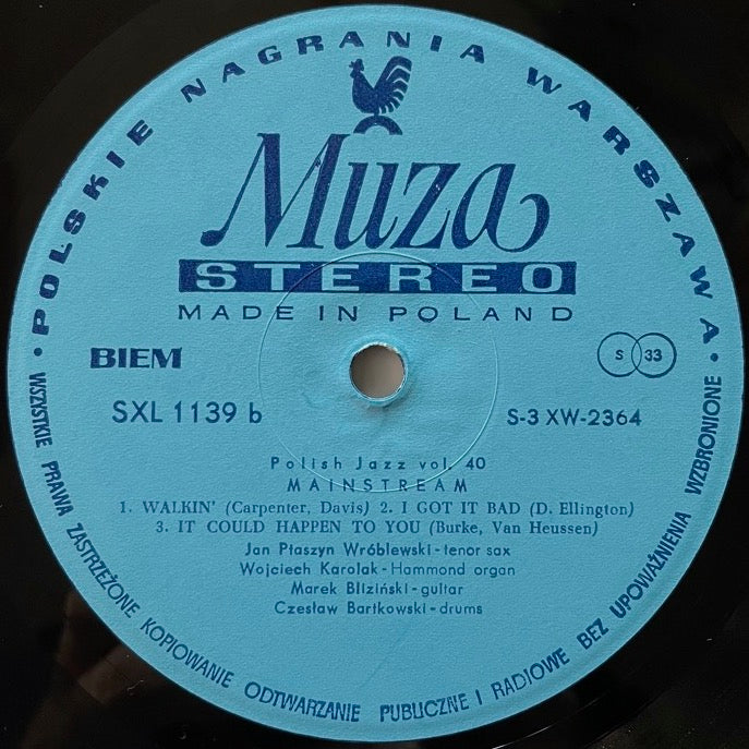 JAN PTASZYN WROBLEWSKI - WOJCIECH KAROLAK / MAINSTREAM - Polish Muza Original