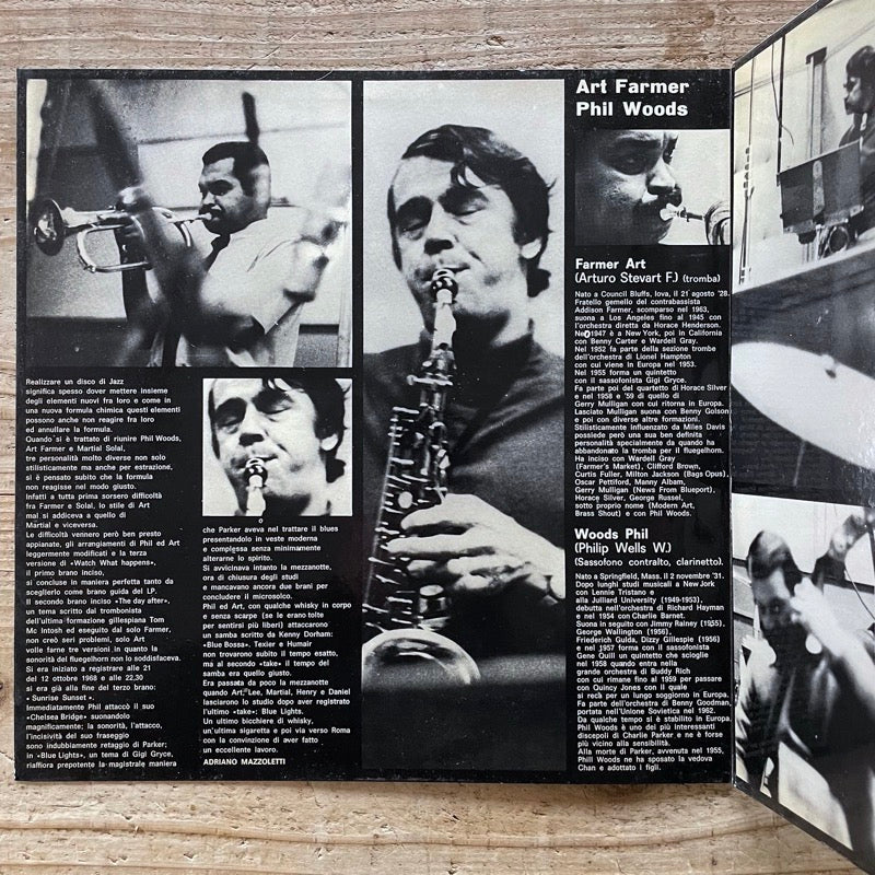 ART FARMER - PHIL WOODS / WHAT HAPPENS?... - Italian Campi original
