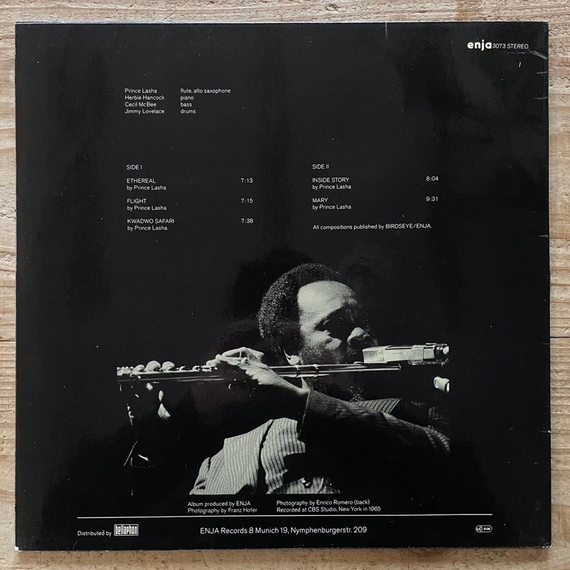 PRINCE LASHA / INSIDE STORY - German Enja Original