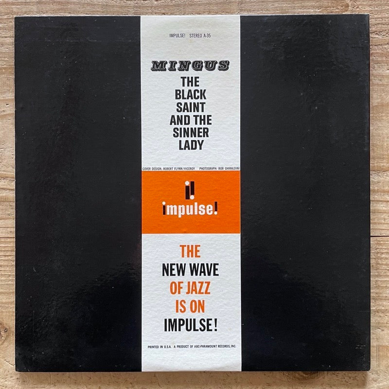 CHARLIE MINGUS / THE BLACK SAINT AND THE SINNER LADY - US Impulse