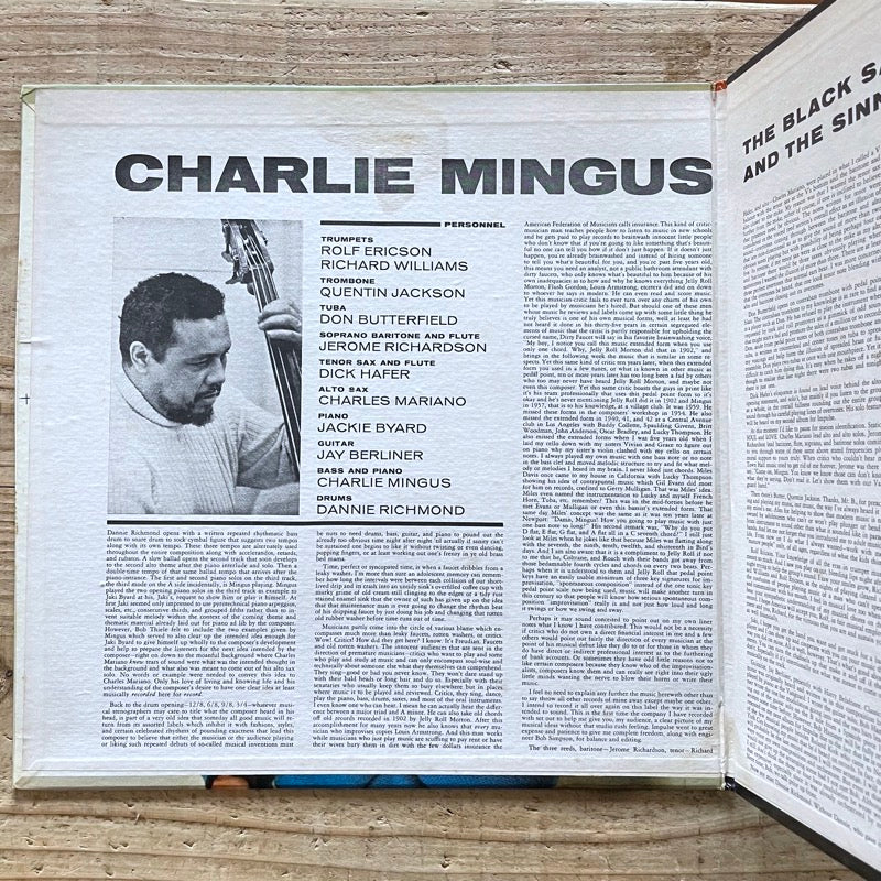 CHARLIE MINGUS / THE BLACK SAINT AND THE SINNER LADY - US Impulse