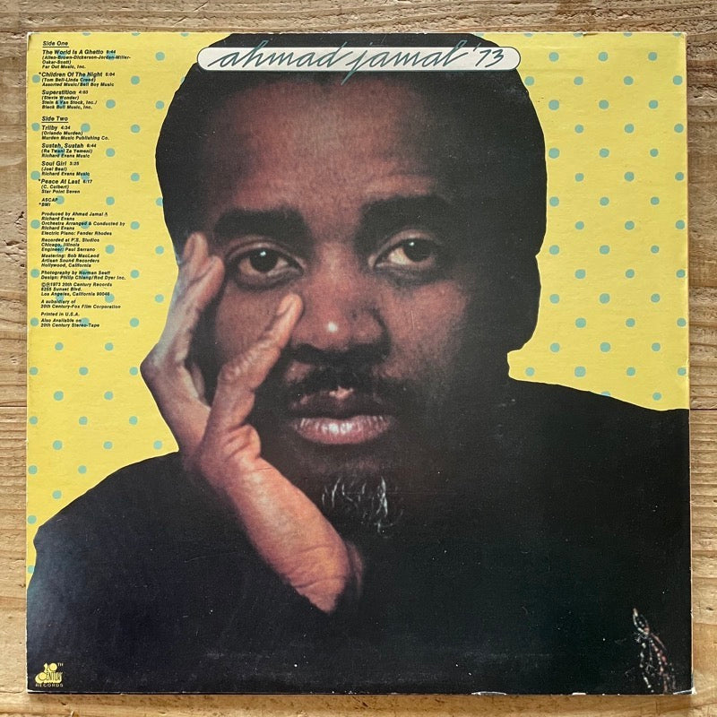 AHMAD JAMAL / '73 - US 20th Century original