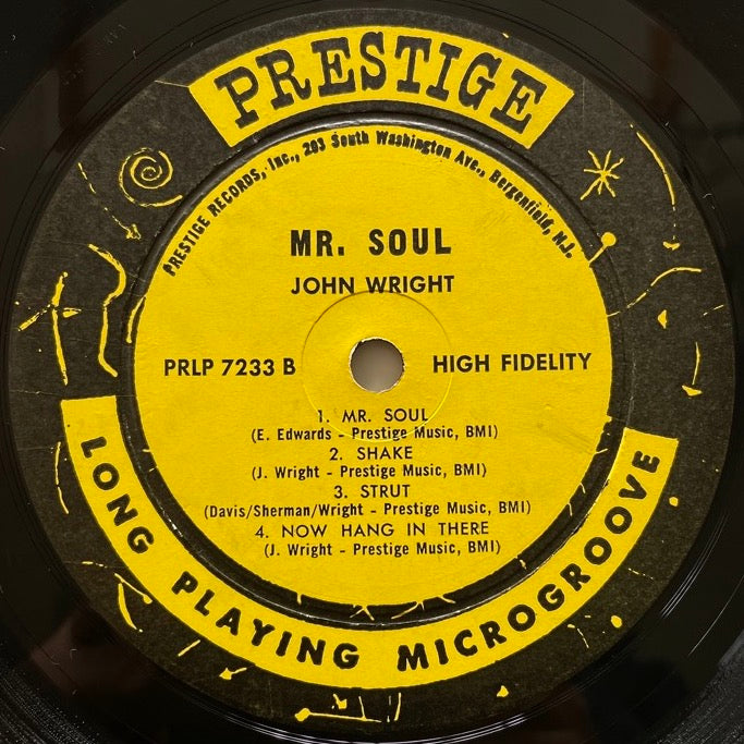 JOHN WRIGHT / MR. SOUL - US Prestige Original