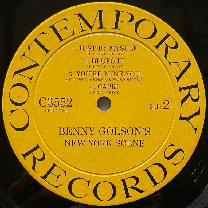 BENNY GOLSON / NEW YORK SCENE - US Contemporary original