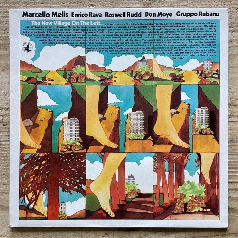 MARCELLO MELIS / THE NEW VILLAGE ON THE LEFT... - Italian Black Saint original
