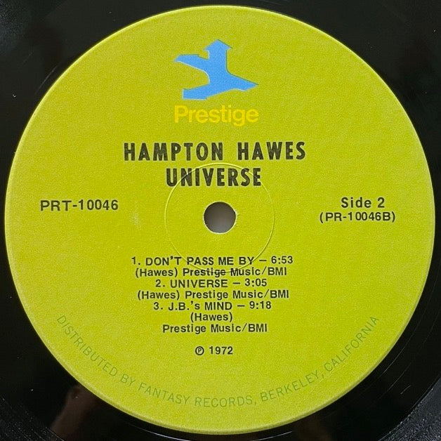 HAMPTON HAWES / UNIVERSE - US Prestige Original
