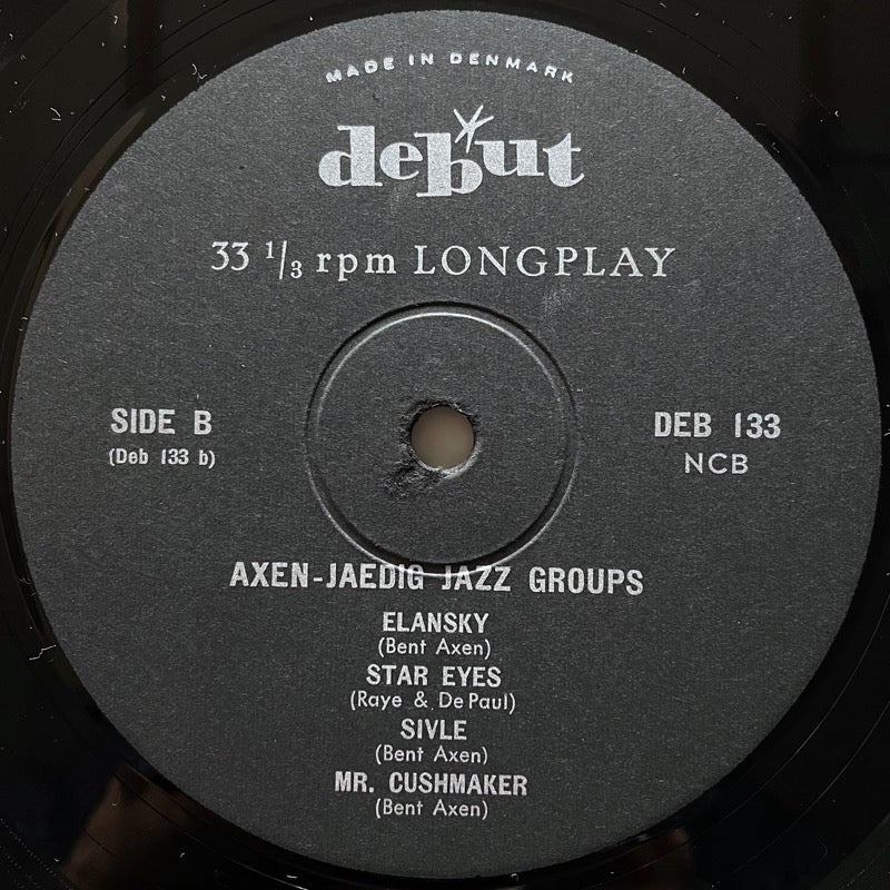 BENT AXEN - BENT JAEDIG / LET'S KEEP THE MESSAGE - Danish Debut Original