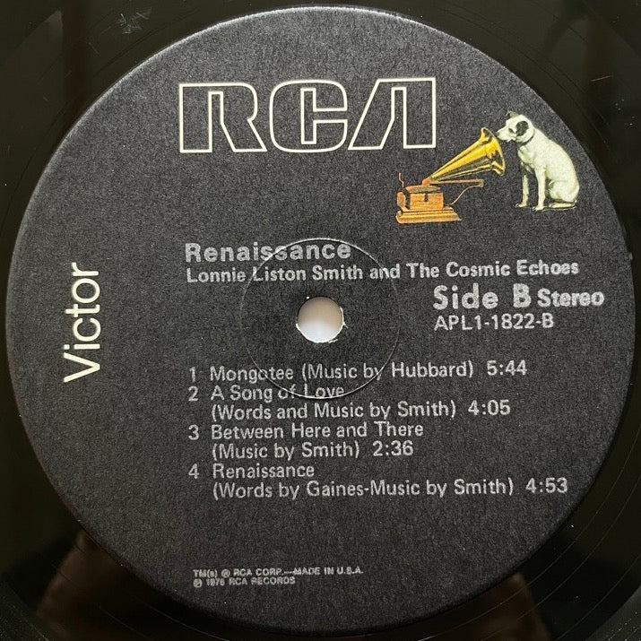 LONNIE LISTON SMITH & THE COSMIC ECHOES / RENAISSANCE - US RCA original