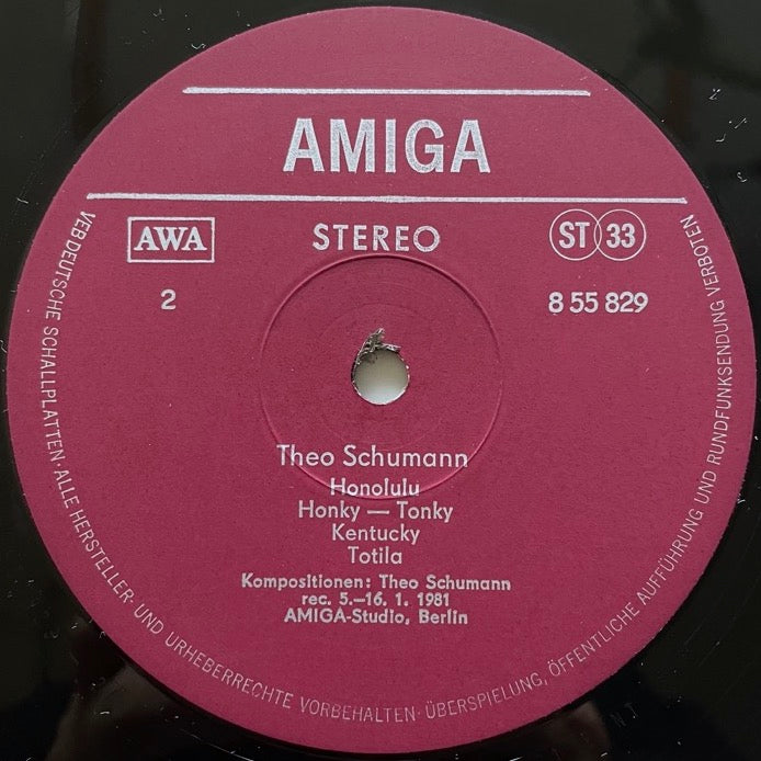 THEO SCHUMANN - Germany Amiga original