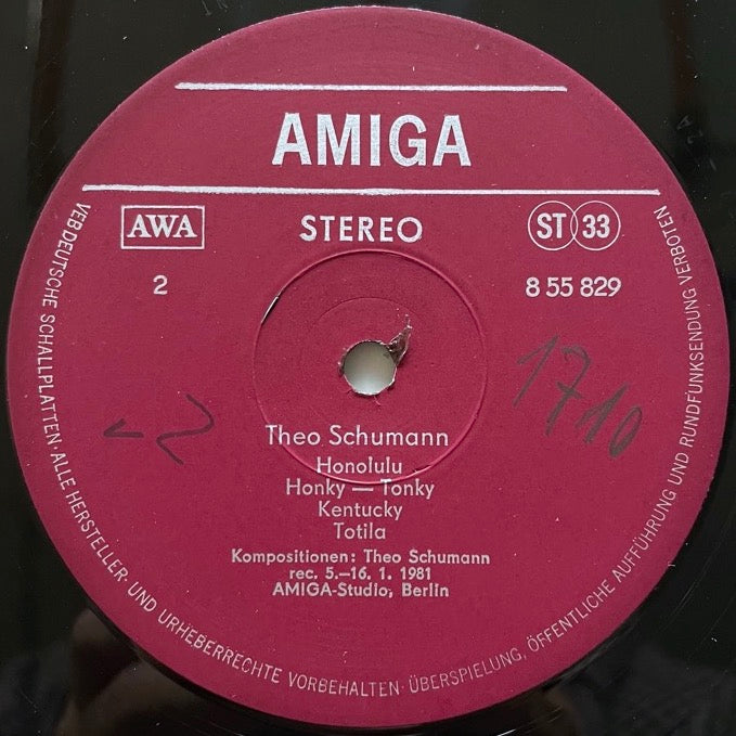 THEO SCHUMANN - Germany Amiga original