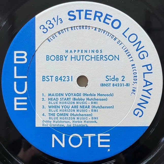 BOBBY HUTCHERSON / HAPPENINGS - US Blue Note Liberty