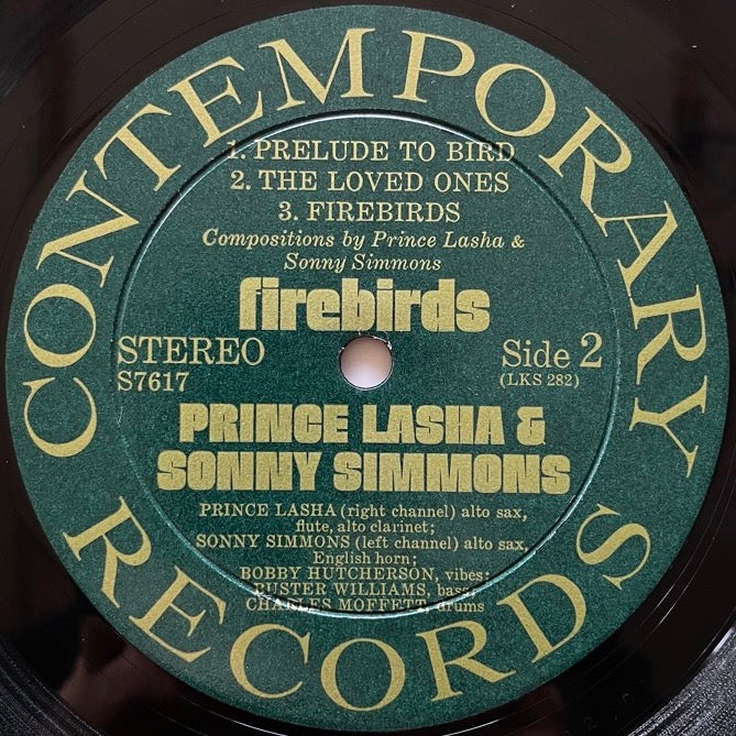 PRINCE LASHA & SONNY SIMMONS / FIREBIRDS - US Contemporary Original