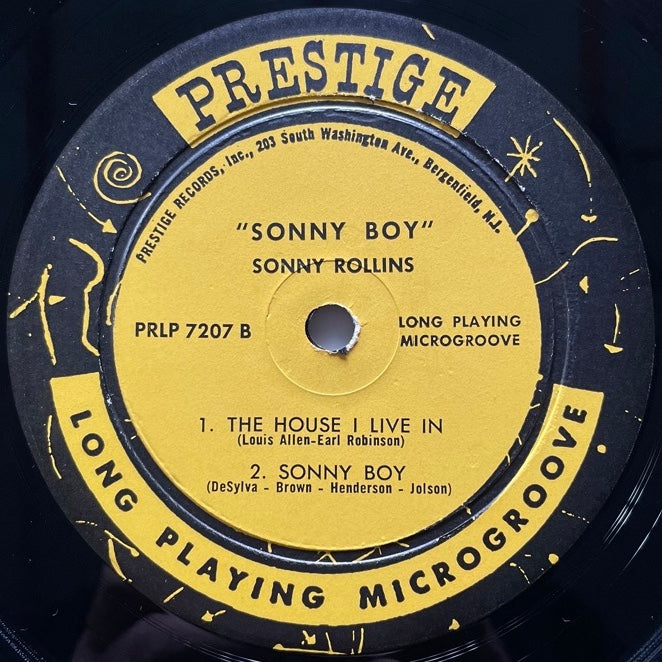 SONNY ROLLINS / SONNY BOY - US Prestige Original