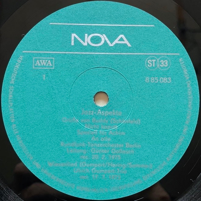 V.A. / JAZZ-ASPEKTE - German Nova Original