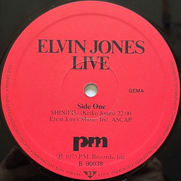 ELVIN JONES / LIVE - Germany Happy Bird