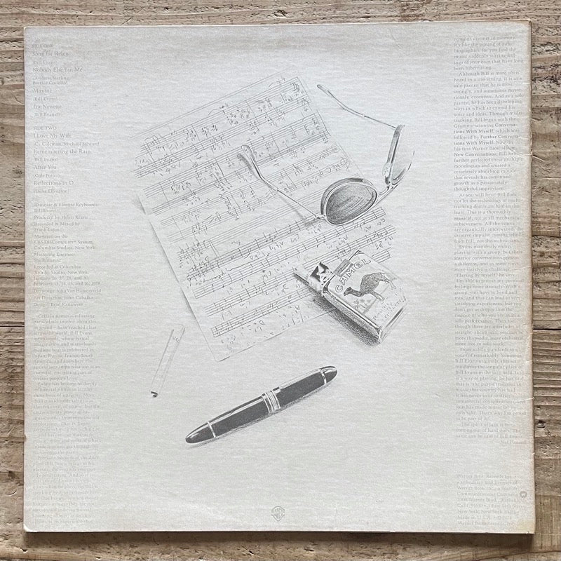 BILL EVANS / NEW CONVERSATIONS - US Warner Bros. Original