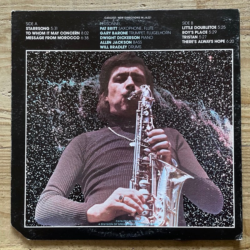 PAT BRITT / STARRSONG - US Catalyst Promo Original