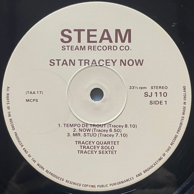 STAN TRACEY / NOW - UK Steam Original