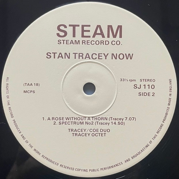 STAN TRACEY / NOW - UK Steam Original