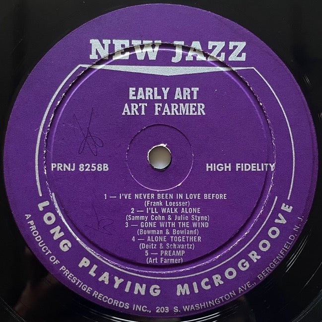 ART FARMER / EARLY ART - US New Jazz Original