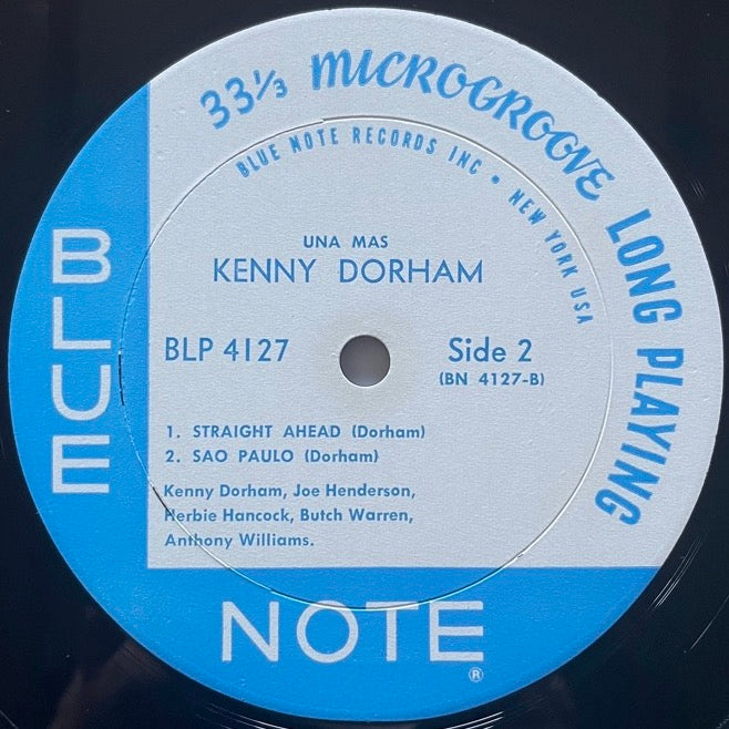 KENNY DORHAM / UNA MAS - US Blue Note Mono Original