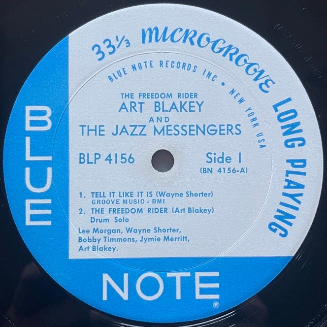 ART BLAKEY & THE JAZZ MESSENGERS / THE FREEDOM RIDER - US Blue Note Mono Original