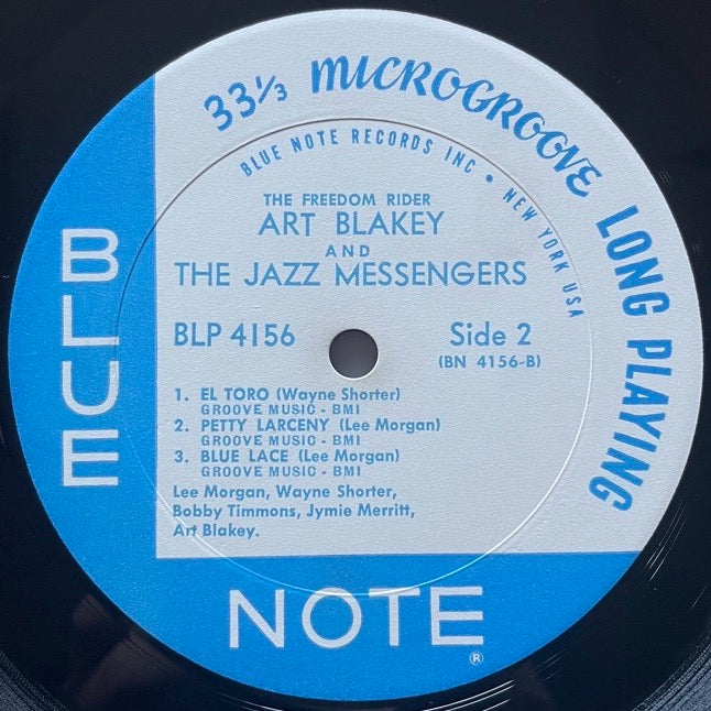 ART BLAKEY & THE JAZZ MESSENGERS / THE FREEDOM RIDER - US Blue Note Mono Original