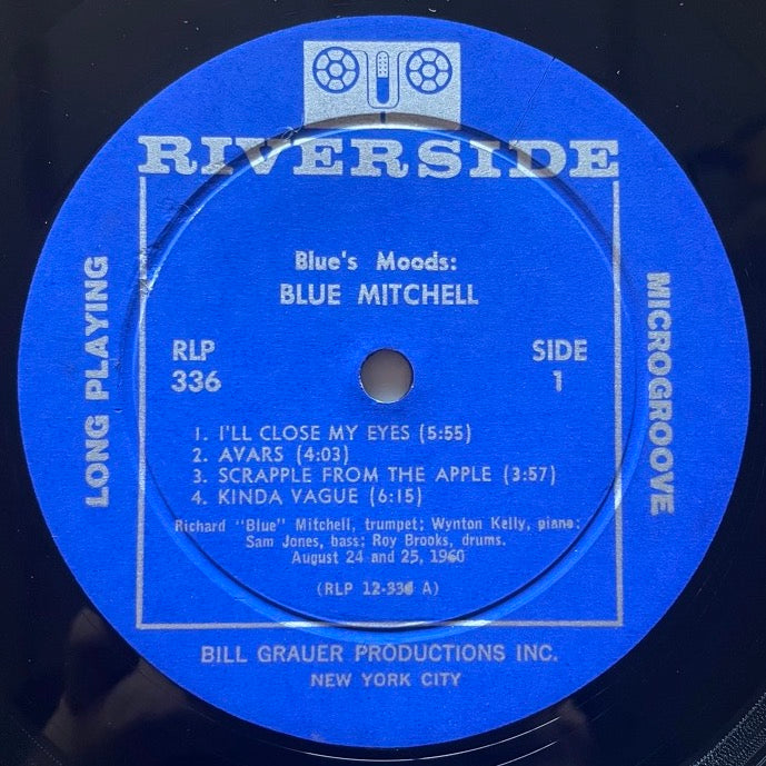 BLUE MITCHELL / BLUE'S MOODS - US Riverside Original