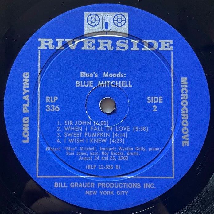 BLUE MITCHELL / BLUE'S MOODS - US Riverside Original