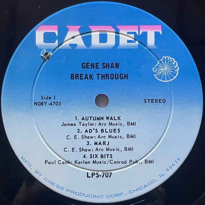 GENE SHAW QUINTET / BREAK THROUGH - US Cadet