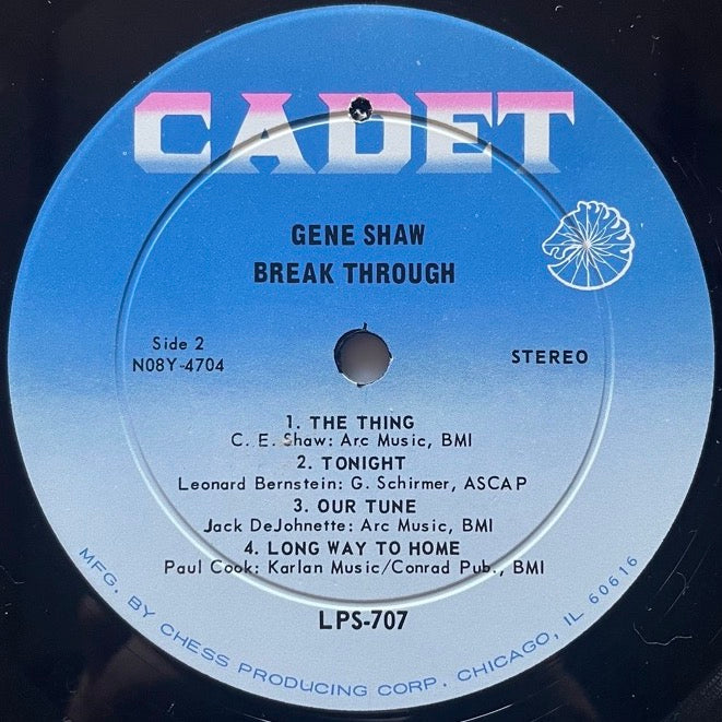 GENE SHAW QUINTET / BREAK THROUGH - US Cadet