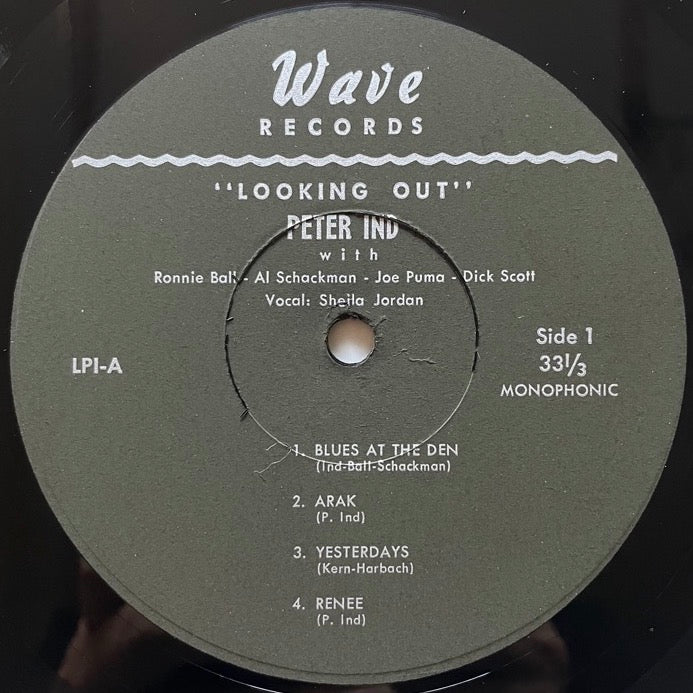 PETER IND / LOOKING OUT - US Wave Original