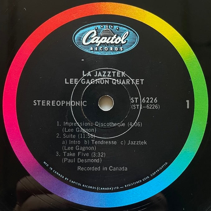 LEE GAGNON QUARTET / LA JAZZTEK - Canadian Capitol Original
