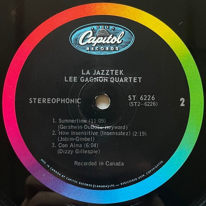 LEE GAGNON QUARTET / LA JAZZTEK - Canadian Capitol Original