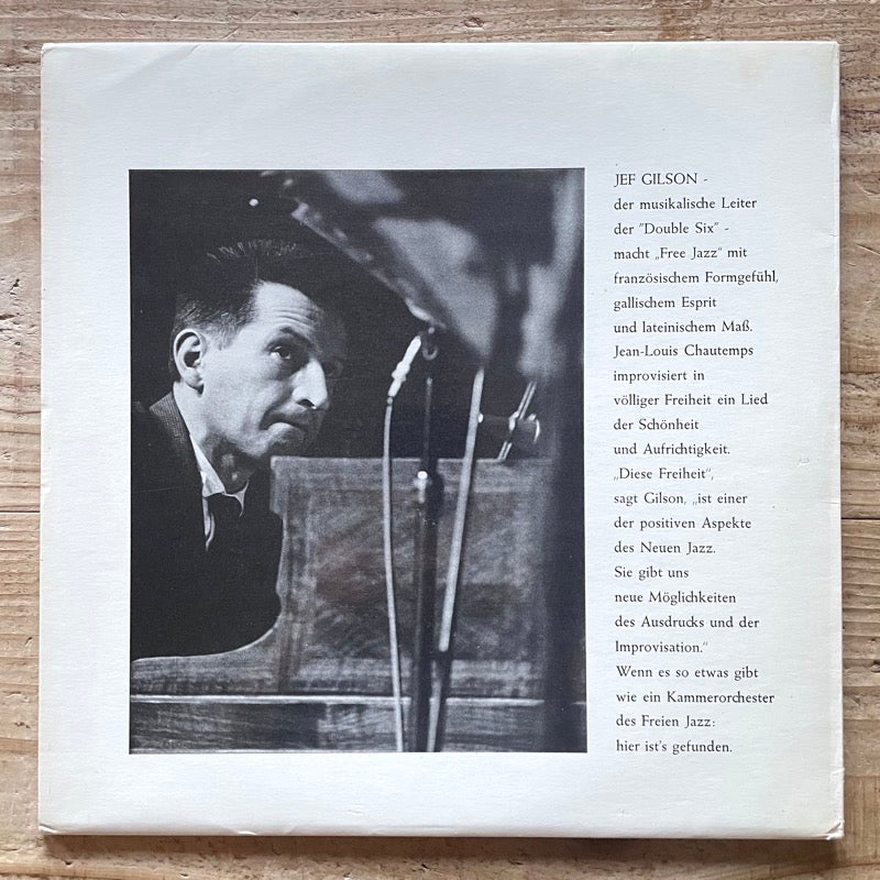 JEF GILSON NONET / NEW CALL FROM FRANCE - German Saba Original