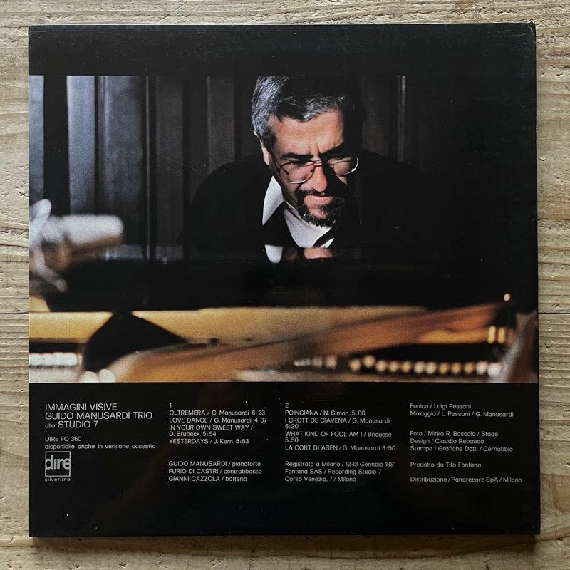 GUIDO MANUSARDI TRIO / IMMAGINI VISIVE - Italian Dire Original