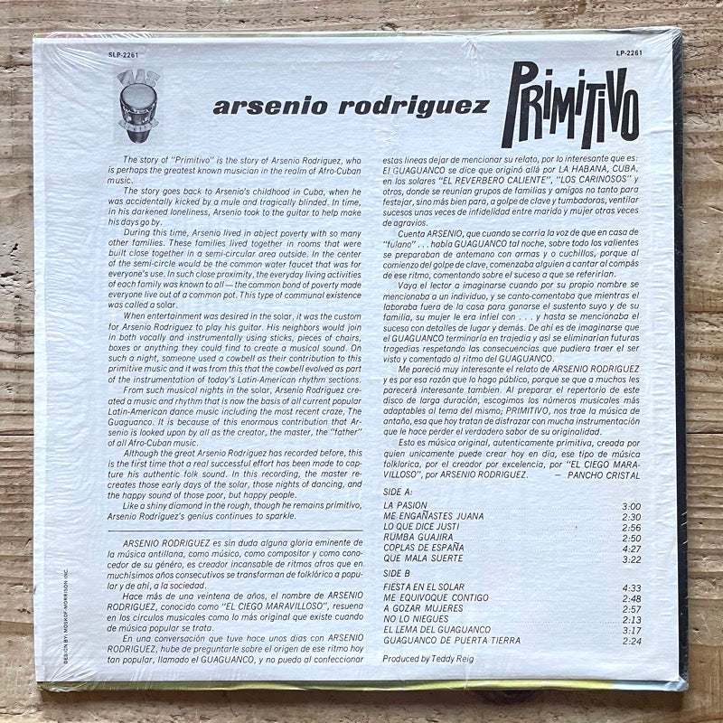 ARSENIO RODRIGUEZ / PRIMITIVO - US Mas LP