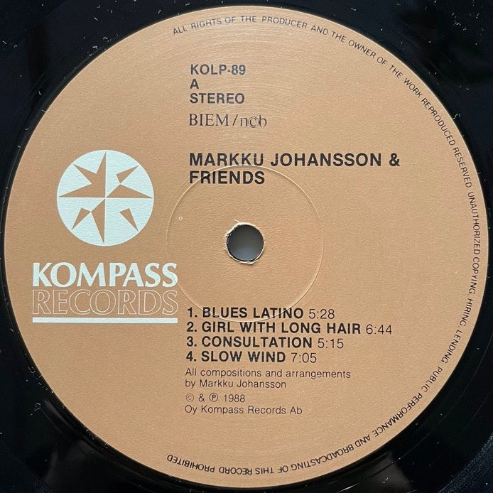 MARKKU JOHANSSON & FRIENDS - Finland Kompass Original