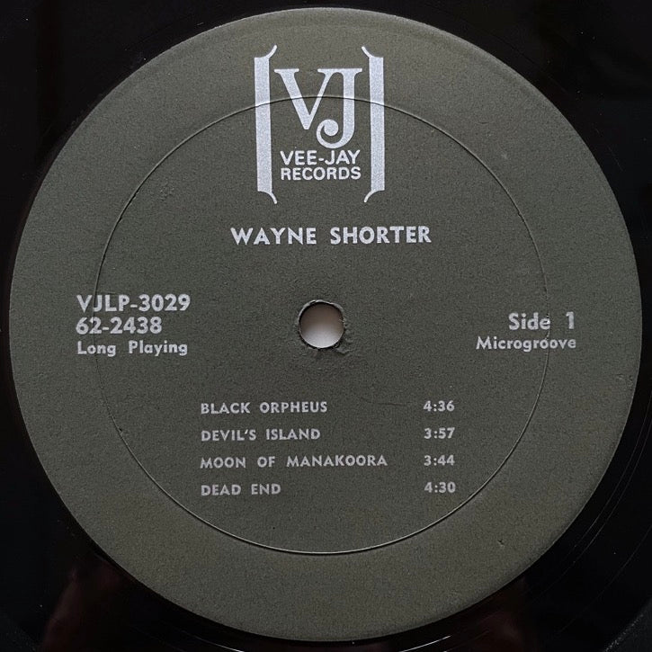 WAYNE SHORTER / WAYNING MOMENTS - US Vee-Jay