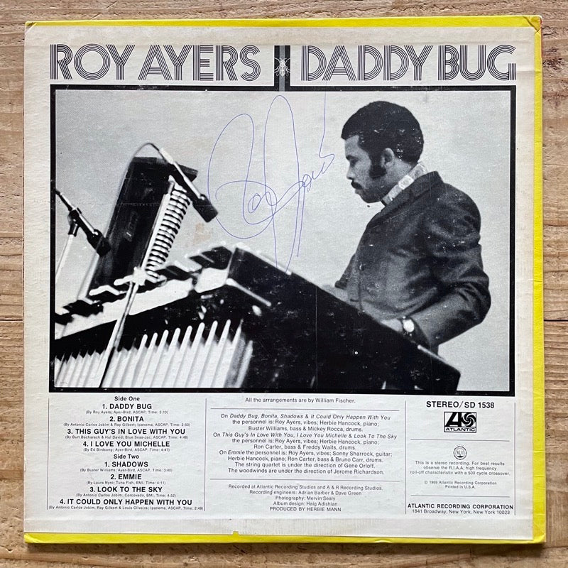 ROY AYERS / DADDY BUG - US Atlantic Promo Original