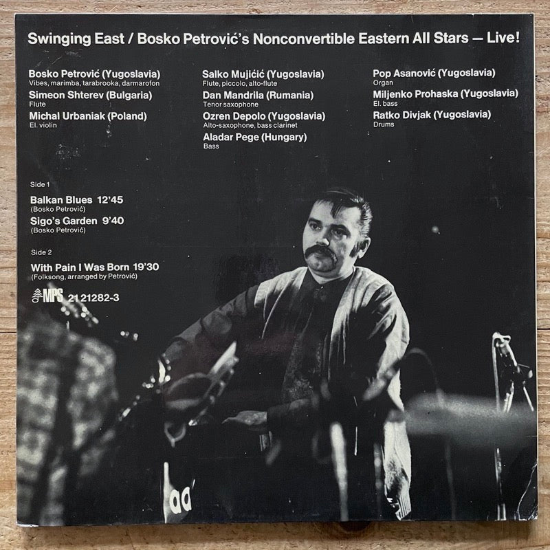 BOSKO PETROVIC / SWINGING EAST - German MPS/BASF Original